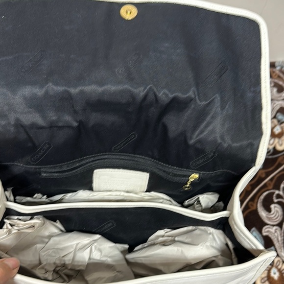 Vintage Rare! Coach Vintage Classic Legacy Flap #7301 with Dustbag - Picture 8 of 16